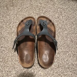 Birkenstock Gizeh Sandals - Anthracite